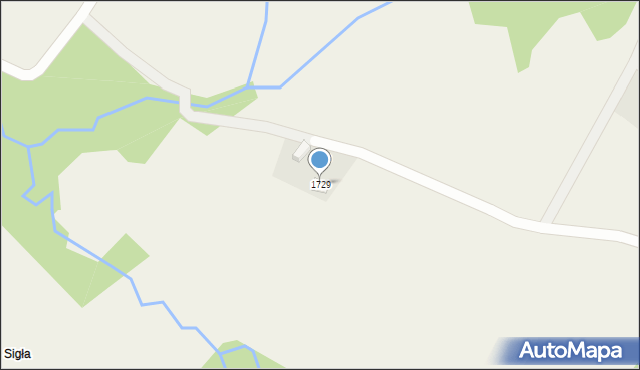 Istebna, Istebna, 1729, mapa Istebna