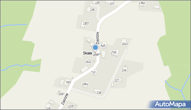 Istebna, Istebna, 1935, mapa Istebna