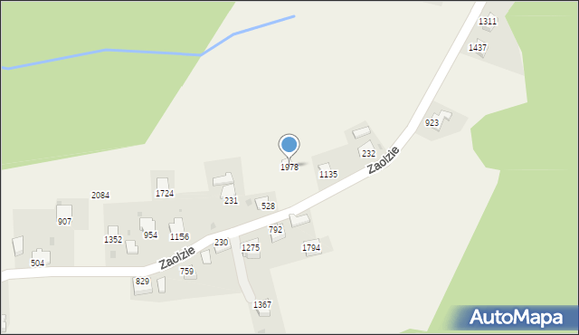 Istebna, Istebna, 1978, mapa Istebna