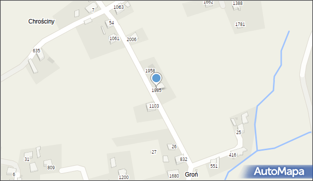 Istebna, Istebna, 1985, mapa Istebna