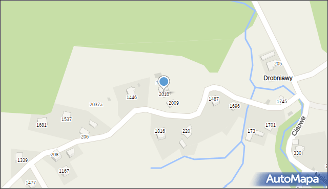 Istebna, Istebna, 2010, mapa Istebna