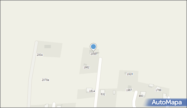 Istebna, Istebna, 2033, mapa Istebna