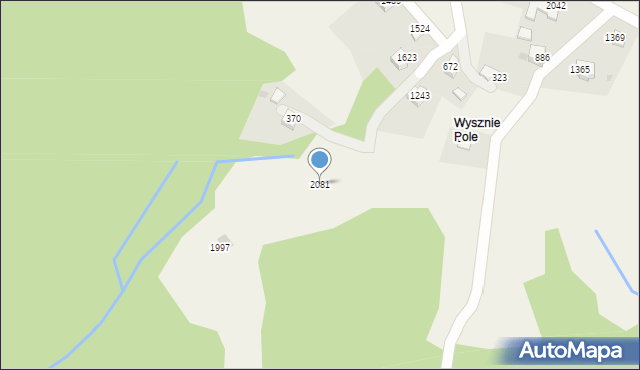 Istebna, Istebna, 2081, mapa Istebna