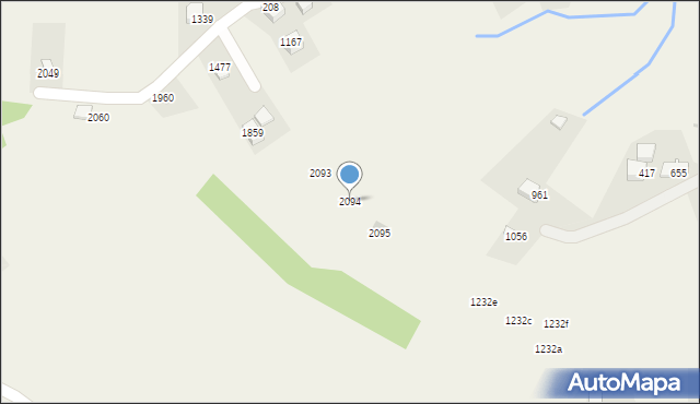 Istebna, Istebna, 2094, mapa Istebna