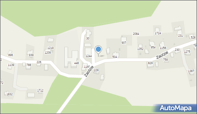 Istebna, Istebna, 2101, mapa Istebna