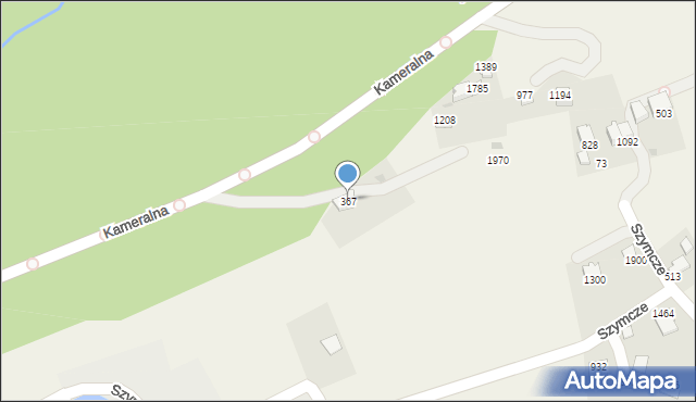 Istebna, Istebna, 367, mapa Istebna