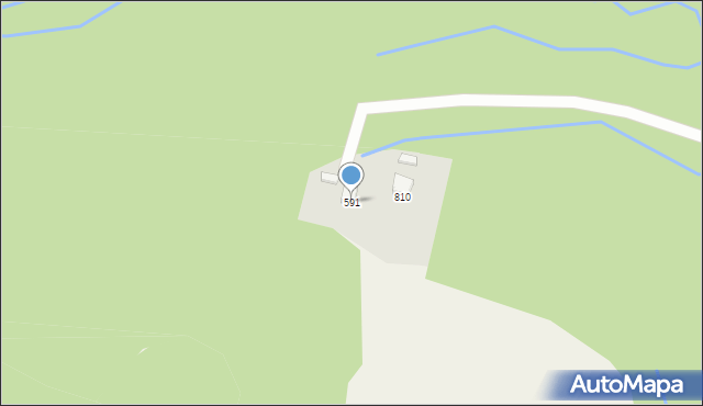 Istebna, Istebna, 591, mapa Istebna