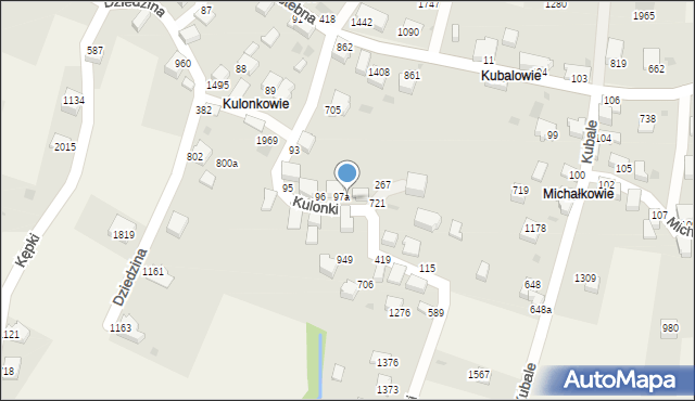 Istebna, Istebna, 98, mapa Istebna