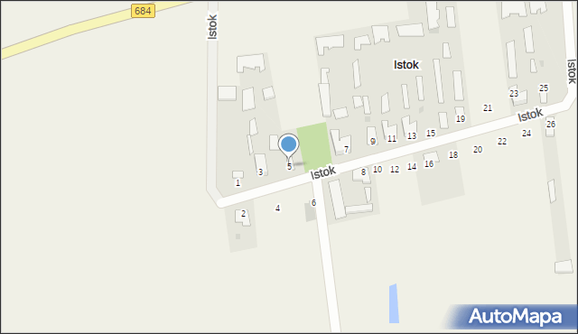 Istok, Istok, 5, mapa Istok
