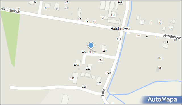 Żywiec, Isep, 118a, mapa Żywiec