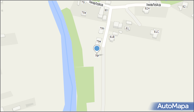 Dzianisz, Iwańska, 22, mapa Dzianisz