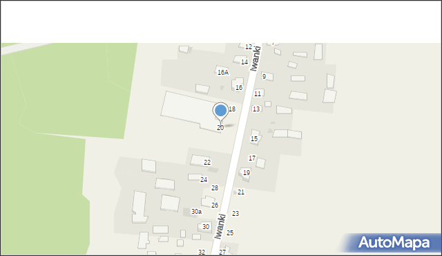 Iwanki, Iwanki, 20, mapa Iwanki