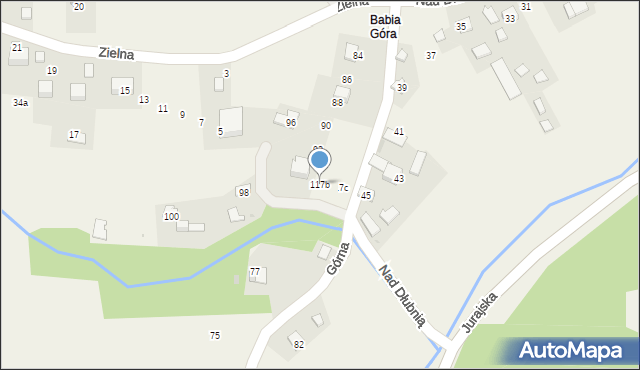 Iwanowice Dworskie, Iwanowice Dworskie, 117b, mapa Iwanowice Dworskie