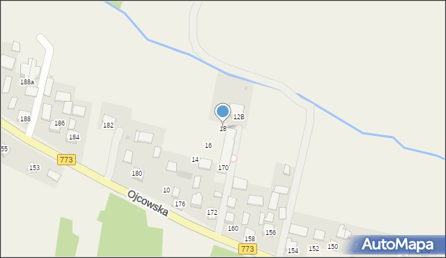 Iwanowice Włościańskie, Iwanowice Włościańskie, 18, mapa Iwanowice Włościańskie