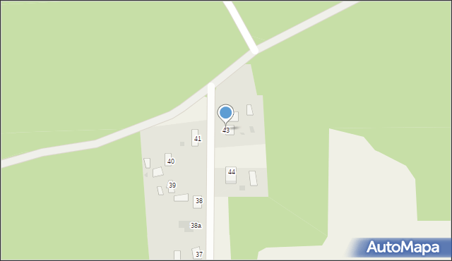 Iwiec, Iwiec, 43, mapa Iwiec