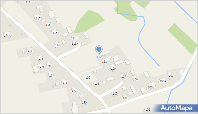 Iwierzyce, Iwierzyce, 112, mapa Iwierzyce