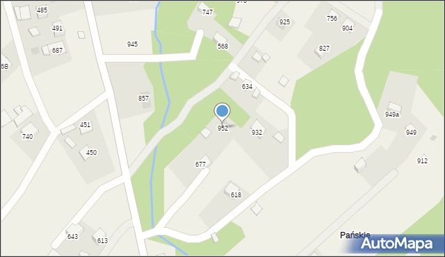 Iwkowa, Iwkowa, 952, mapa Iwkowa