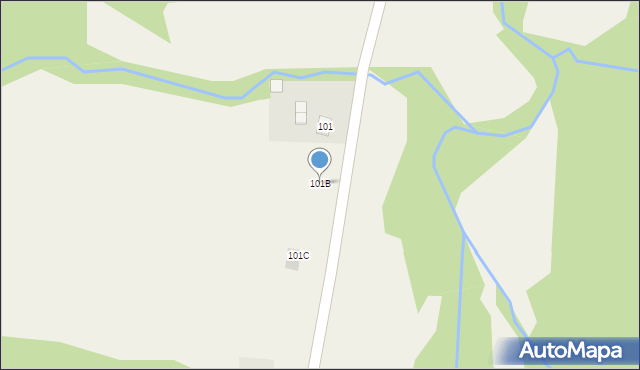 Iwla, Iwla, 101B, mapa Iwla