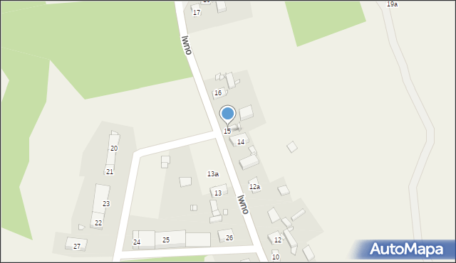Iwno, Iwno, 15, mapa Iwno