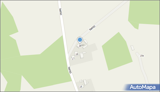 Iwno, Iwno, 19, mapa Iwno