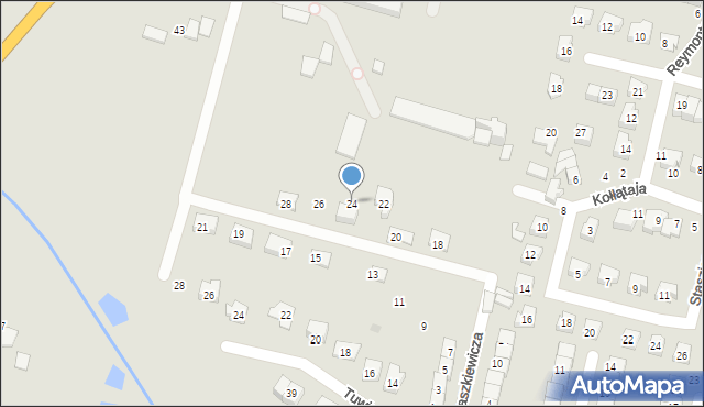 Maków Mazowiecki, Iwaszkiewicza Jarosława, 24, mapa Maków Mazowiecki