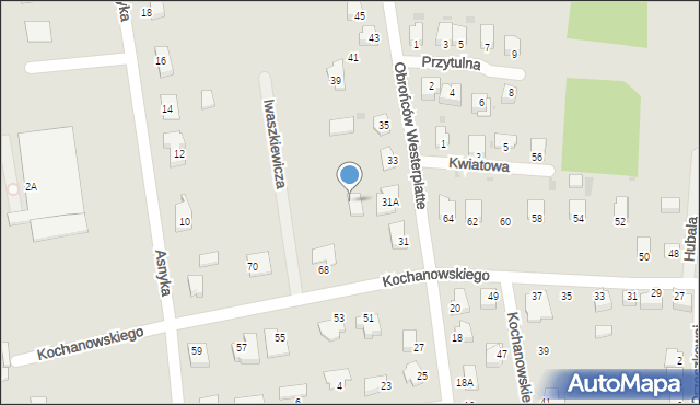 Sandomierz, Iwaszkiewicza Jarosława, 4, mapa Sandomierza