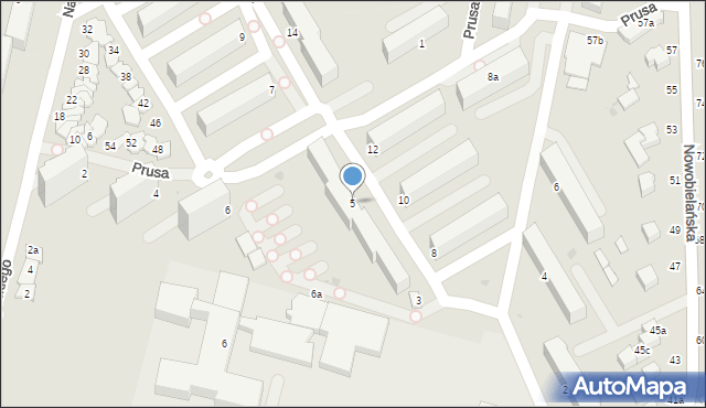 Skierniewice, Iwaszkiewicza Jarosława, 5, mapa Skierniewic