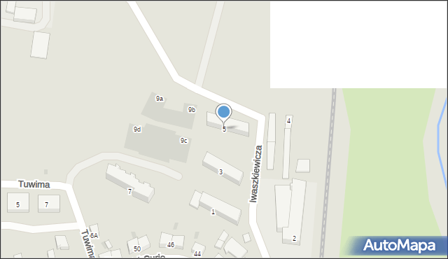 Starogard Gdański, Iwaszkiewicza Jarosława, 5, mapa Starogard Gdański