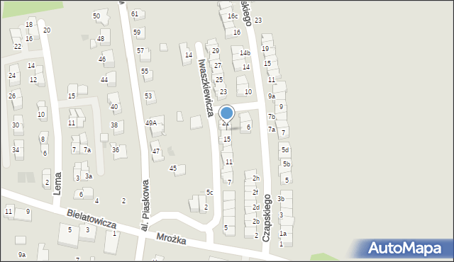 Tarnów, Iwaszkiewicza Jarosława, 19, mapa Tarnów