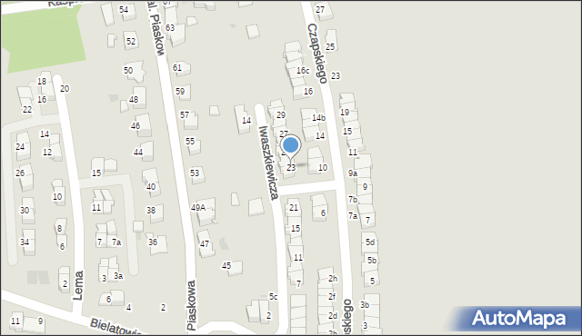 Tarnów, Iwaszkiewicza Jarosława, 23, mapa Tarnów