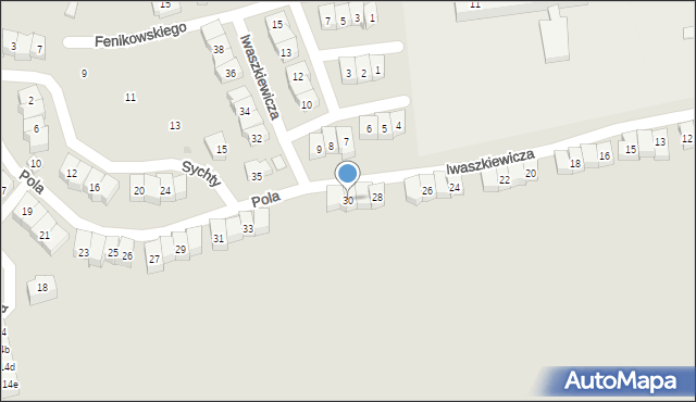 Tczew, Iwaszkiewicza Jarosława, 30, mapa Tczew