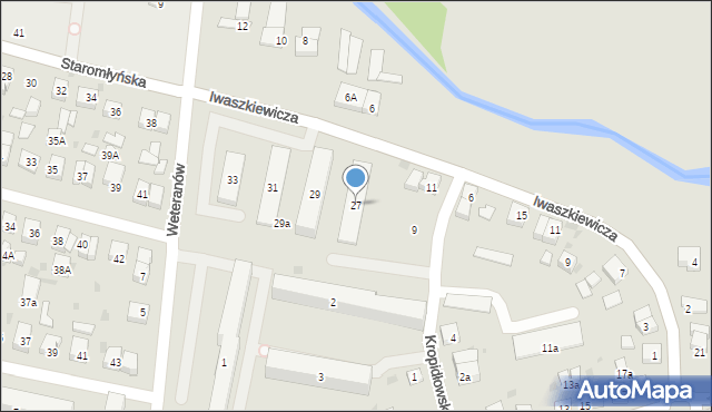 Wejherowo, Iwaszkiewicza Jarosława, 27, mapa Wejherowo