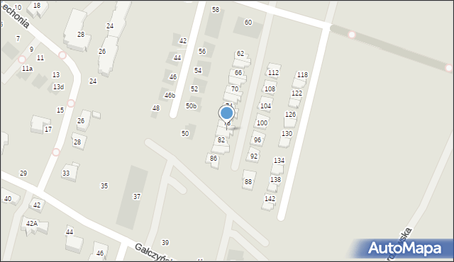 Wrocław, Iwaszkiewicza Jarosława, 80, mapa Wrocławia