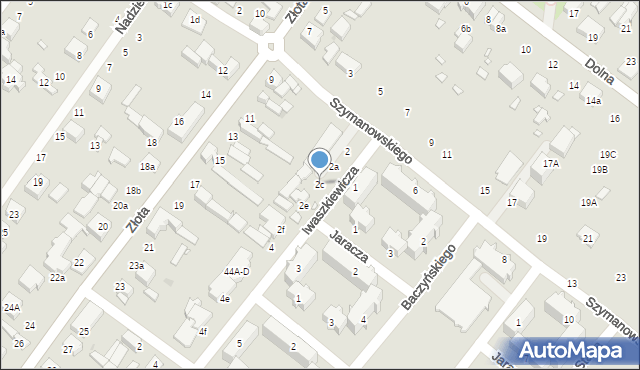 Zduńska Wola, Iwaszkiewicza Jarosława, 2c, mapa Zduńska Wola