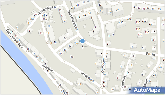 Zgorzelec, Iwaszkiewicza Jarosława, 5, mapa Zgorzelec