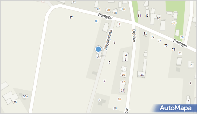 Izabela, Izabela, 2E, mapa Izabela