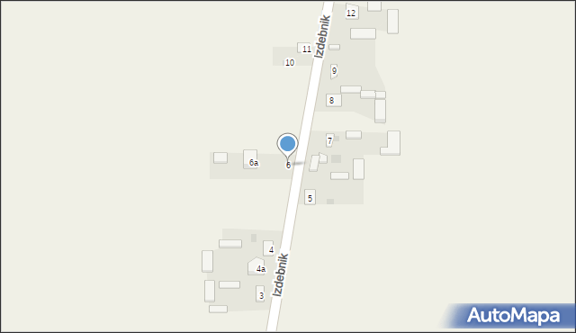 Izdebnik, Izdebnik, 6, mapa Izdebnik