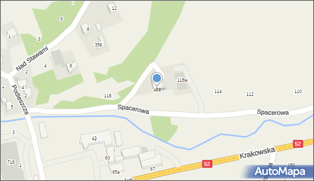 Izdebnik, Izdebnik, 468, mapa Izdebnik