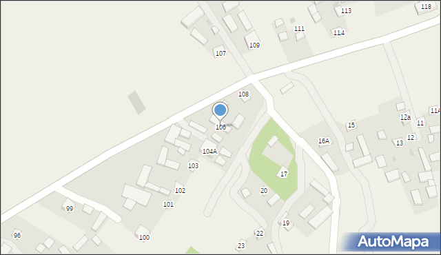 Izdebno, Izdebno, 106, mapa Izdebno