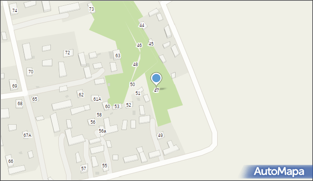 Izdebno, Izdebno, 47, mapa Izdebno