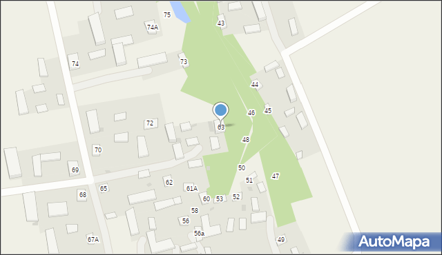 Izdebno, Izdebno, 63, mapa Izdebno