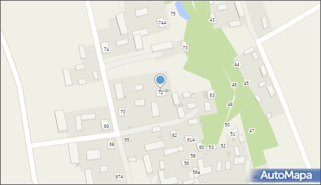 Izdebno, Izdebno, 72, mapa Izdebno