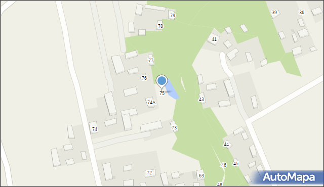 Izdebno, Izdebno, 75, mapa Izdebno