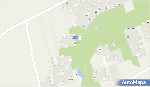 Izdebno, Izdebno, 78, mapa Izdebno