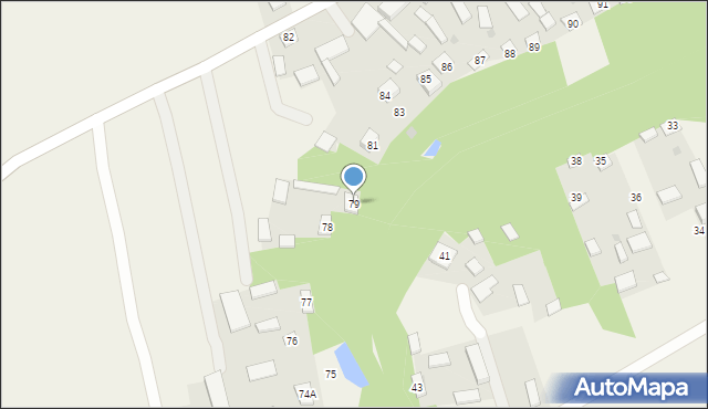 Izdebno, Izdebno, 79, mapa Izdebno