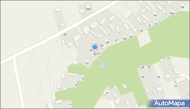 Izdebno, Izdebno, 83, mapa Izdebno