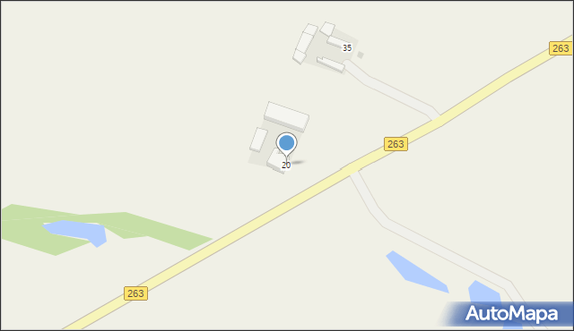 Izdebno, Izdebno, 20, mapa Izdebno
