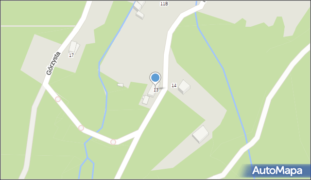 Świeradów-Zdrój, Izerska, 13, mapa Świeradów-Zdrój