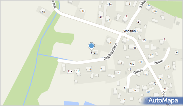 Babice, Jagiellońska, 6, mapa Babice