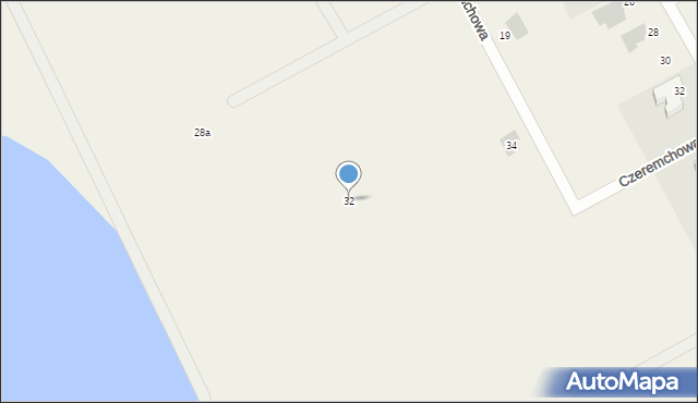 Bartąg, Jaworowa, 32, mapa Bartąg